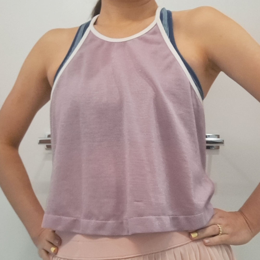 Free People Mauve Tank Top